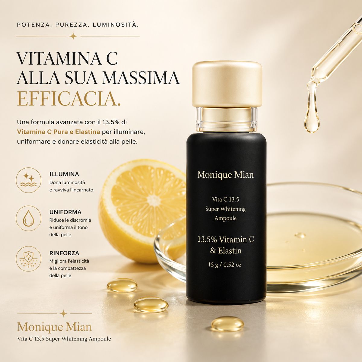 Fiala super sbiancante Vita C 13.5 15 g