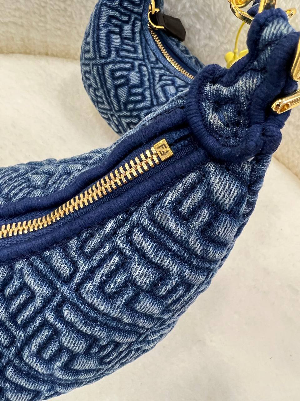 Fendi Graphy denim Borsa