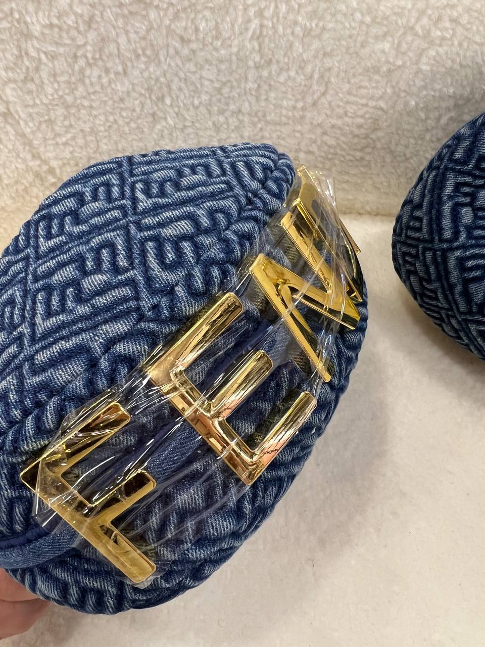 Fendi Graphy denim Borsa