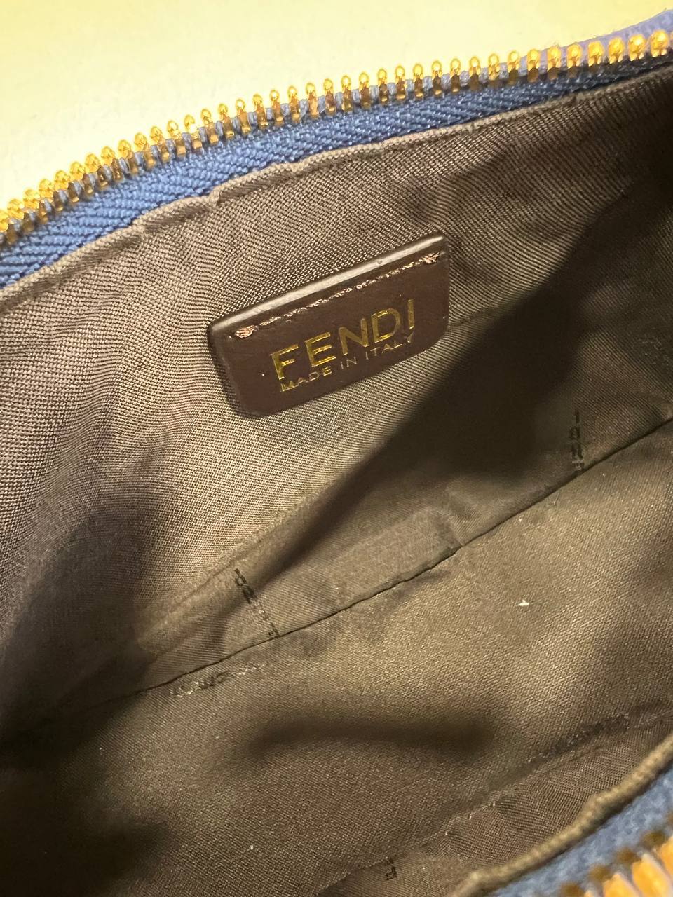 Fendi Graphy denim Borsa